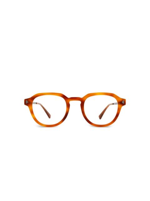 MYKITA Elbert havana round glasses