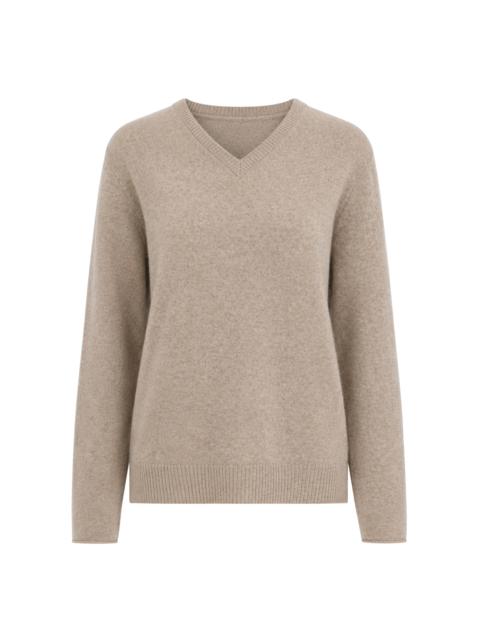 DL1961 V-Neck Long Sleeve Cashmere Knit Top