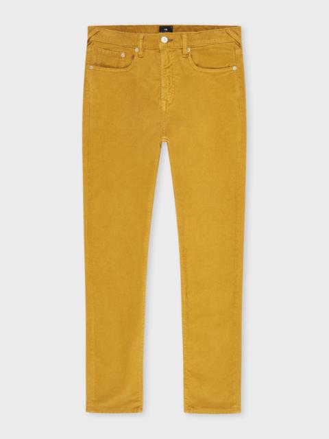 Paul Smith Tapered-Fit Mustard Yellow Corduroy Trousers