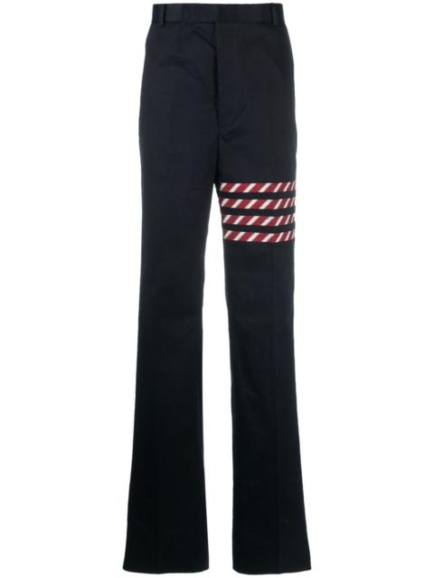Thom Browne 4 Bar stripe straight-leg trousers
