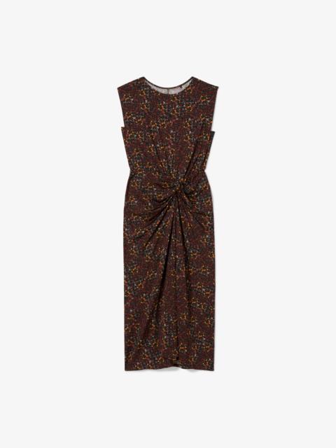 M.M.LaFleur Zita Drape Dress - Printed Jersey