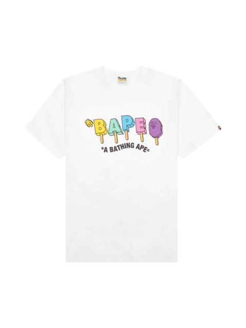 BAPE Popsicle Tee 'White'