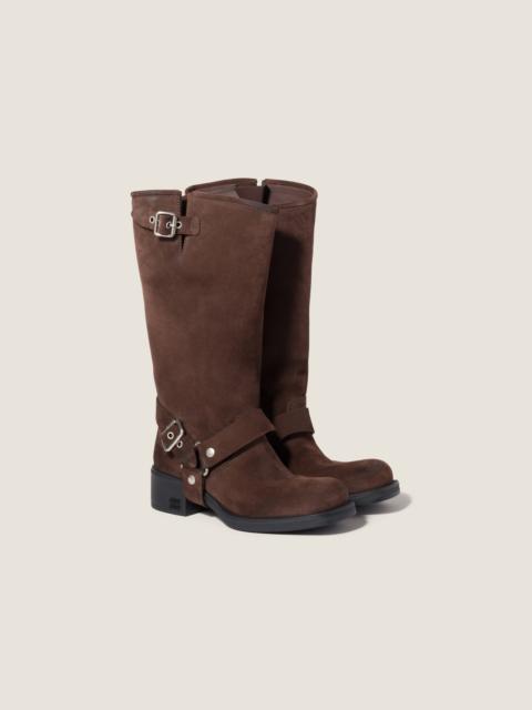 Miu Miu Suede boots