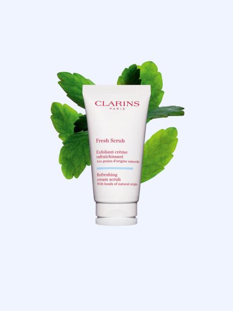 CLARINS Fresh Scrub Refreshing, Exfoliating + Smoothing Cream-Gel Face Scrub