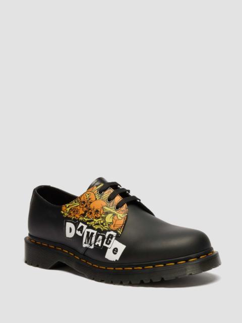 Dr. Martens 1461 Metallica 3-Eye Smooth Leather Shoes