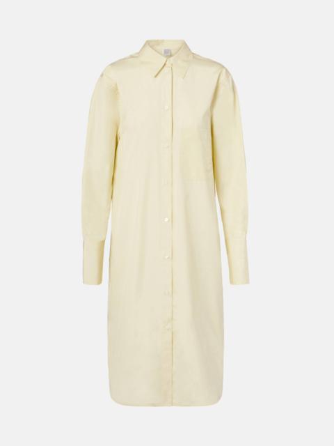 Totême Cotton poplin shirt dress