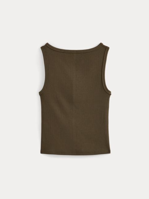 EVERLANE EFFORTLESS RIB BOATNECK TANK