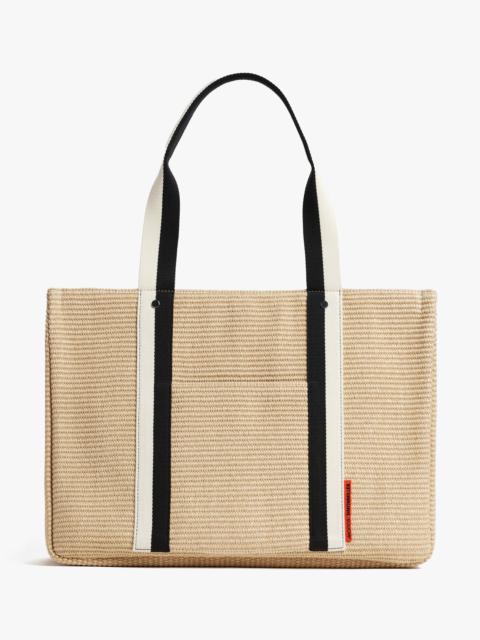 SIMONMILLER Canopy Tote In Natural Raffia