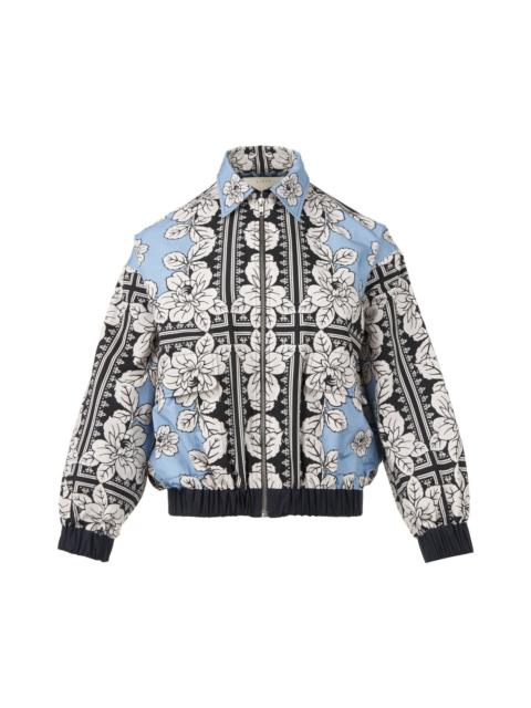 BIYAN Cotton Print Reversible Bomber