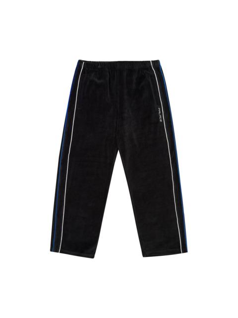 PALACE PIPED VELOUR JOGGER BLACK