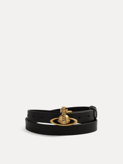 Vivienne Westwood SMALL ORB BUCKLE BELT