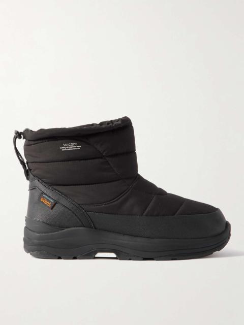Bower-Evab Rubber-Trimmed Quilted Shell Boots