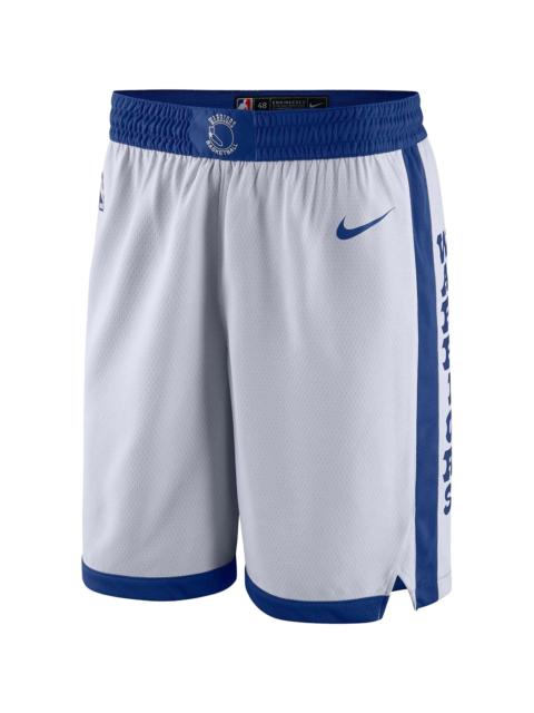 Nike NBA Swingman Shorts GS "Golden State Warriors - White" 9Z2B7BAGF