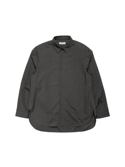 AMOMENTO Oversized Shirt Grey