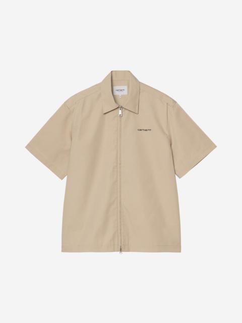 Carhartt WIP Short Sleeve Postal Zip Shirt