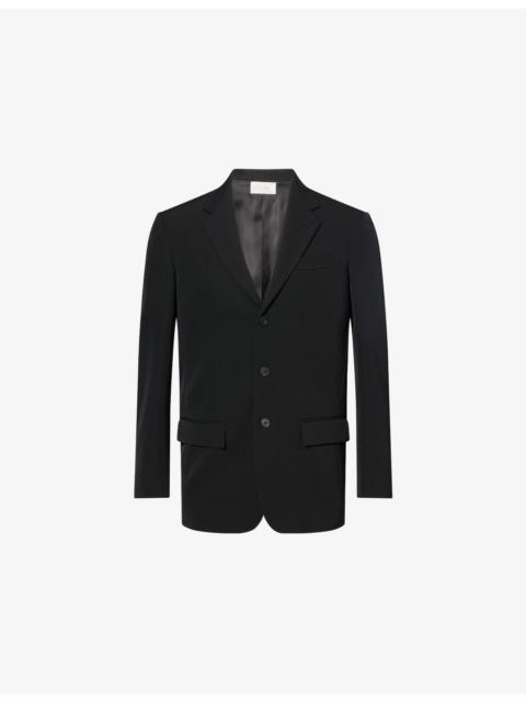 The Row Orcha Single-Breasted Wool Blazer