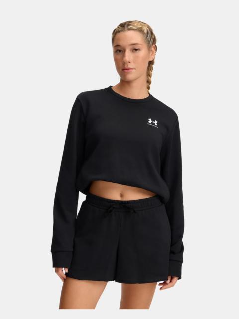 Under Armour Women's UA Rival Terry Crew