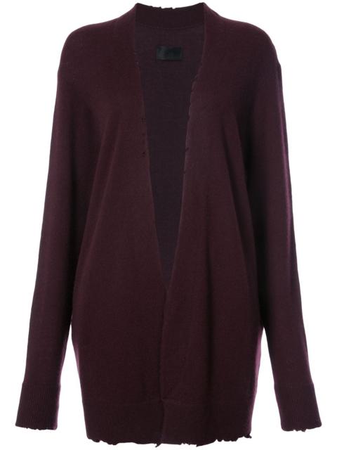 RTA long Serge cardigan