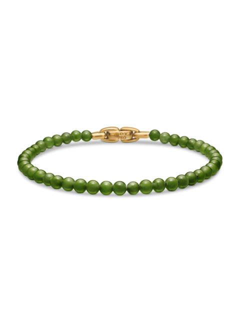 DAVID YURMAN Men's Spiritual Beads Bracelet - Green