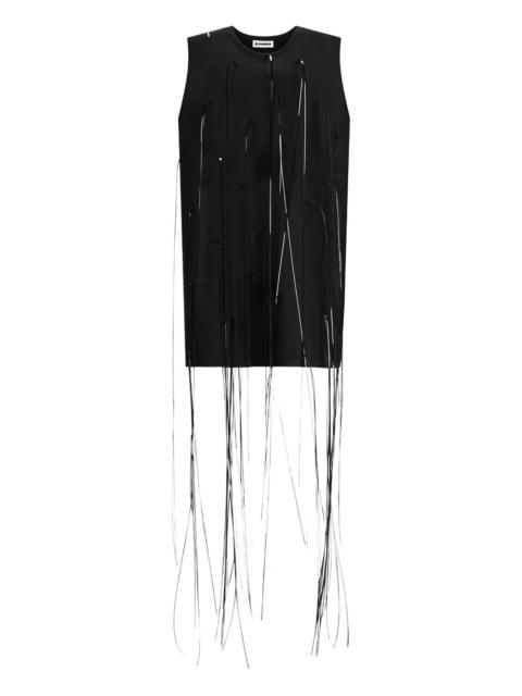 Jil Sander round-neck mini dress