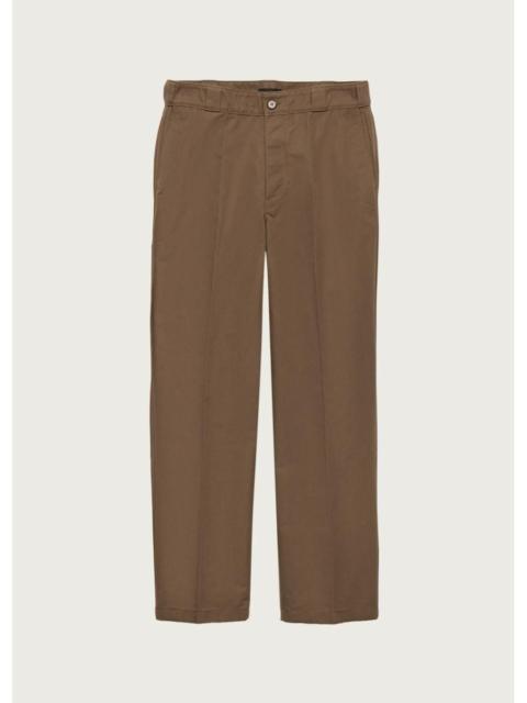 Prada Men's Technical Canvas Cotton Pants