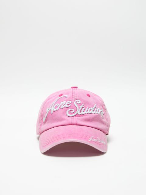 Acne Studios Logo cap - Bubble Pink