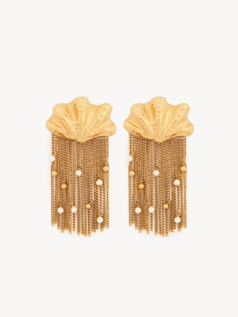 Chloé THE CHLOÉ SHELLS EARRINGS