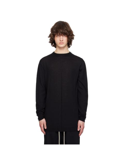 Rick Owens Black Temple Oversized Level Sweater