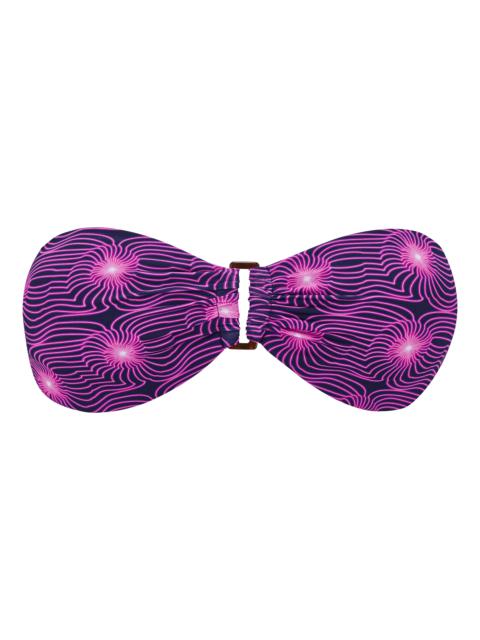 Vilebrequin Women Bandeau Bikini Top Bikini Hypno Shell