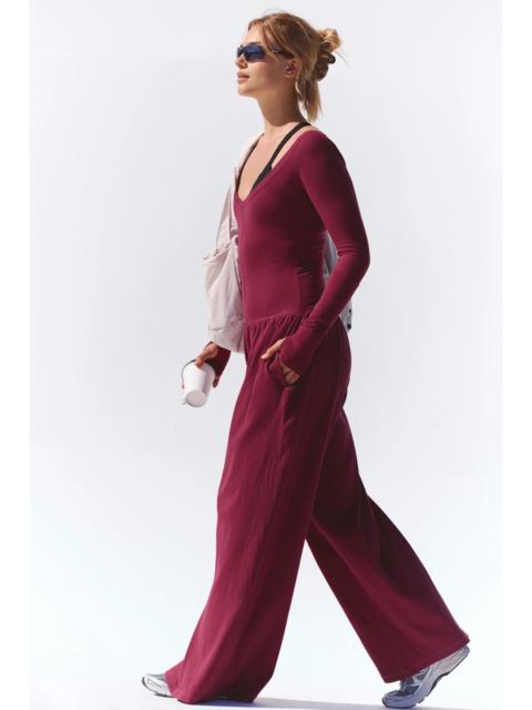 FREE PEOPLE Hot Shot Wide-Leg Onesie