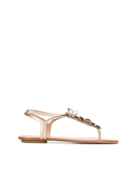 AQUAZZURA Papillon flat sandals