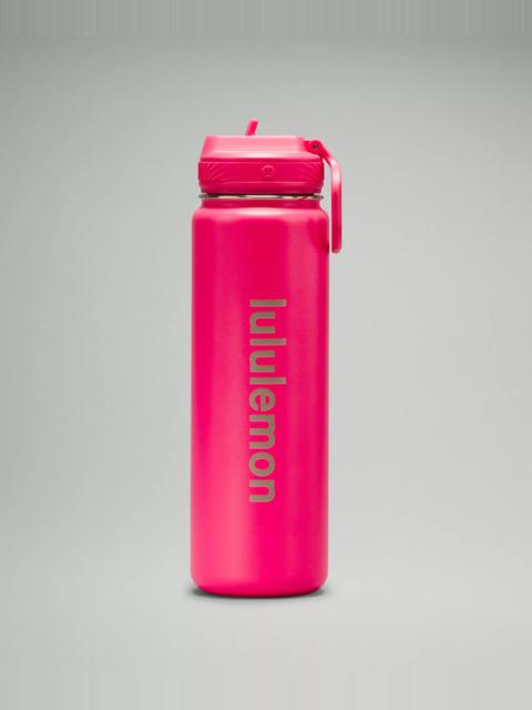 lululemon Back to Life Sport Bottle 24oz *Straw Lid