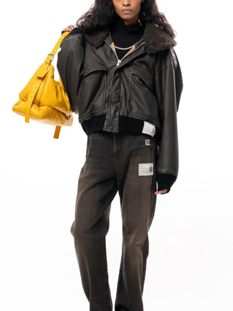 Maison MIHARAYASUHIRO Detachable Collar Coated Jacket