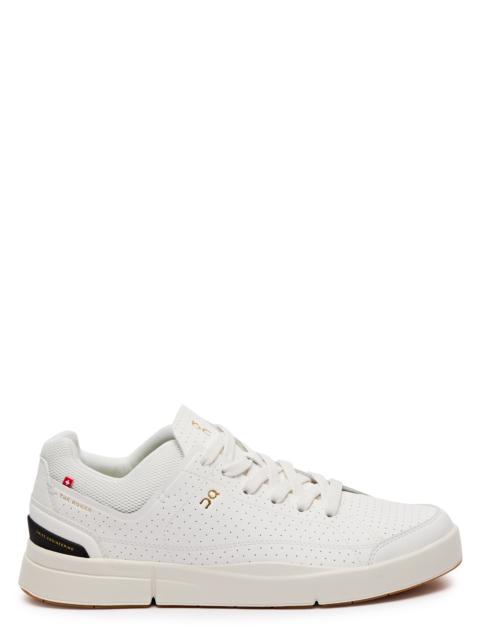 X THE ROGER Centre Court faux leather sneakers