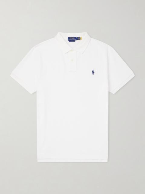 Polo Ralph Lauren Logo-Embroidered Cotton-Piqué Polo Shirt
