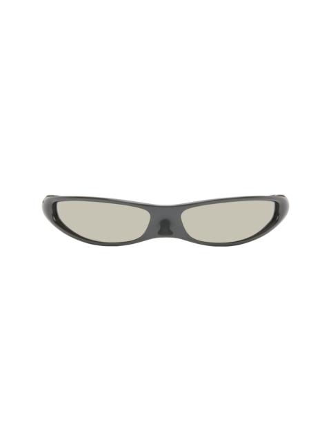 BALENCIAGA Gray Mirrored Sunglasses