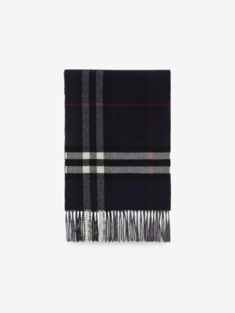 Burberry reversible check cashmere scarf