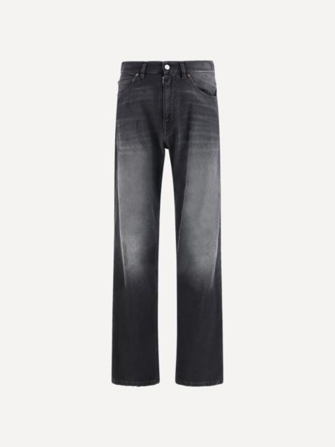 Straight-leg cotton Jeans