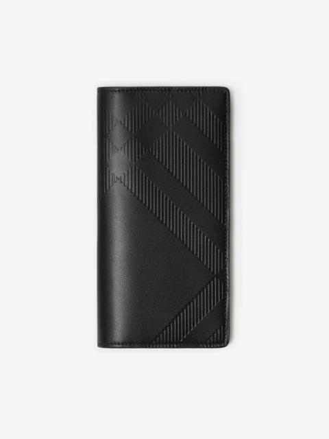 Burberry Leather Continental Wallet