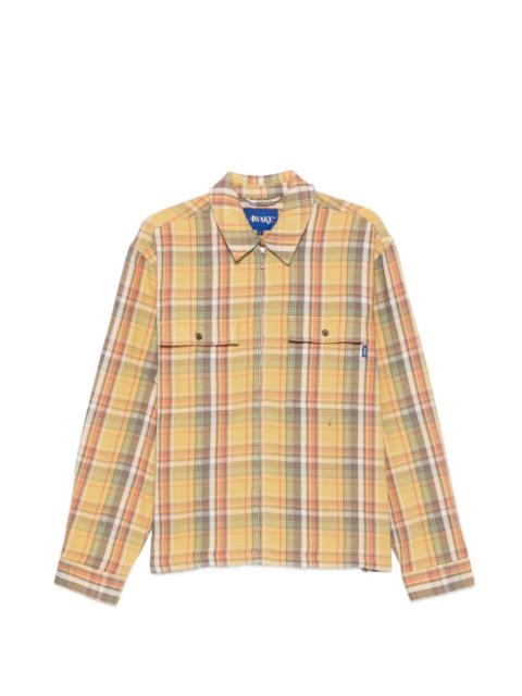 AWAKE NY Rivington buttoned checked shirt