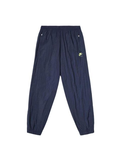 Men's Nike x Kim Jones Crossover Navy Track Pant Casual Breathable Sports Pants/Trousers/Joggers Blu