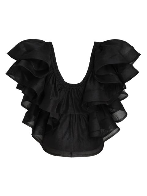 Zimmermann SENSORY FRILL BODICE