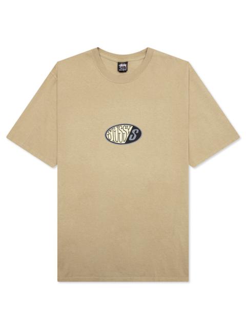 Stüssy PITSTOP PIGMENT DYED TEE - ELM