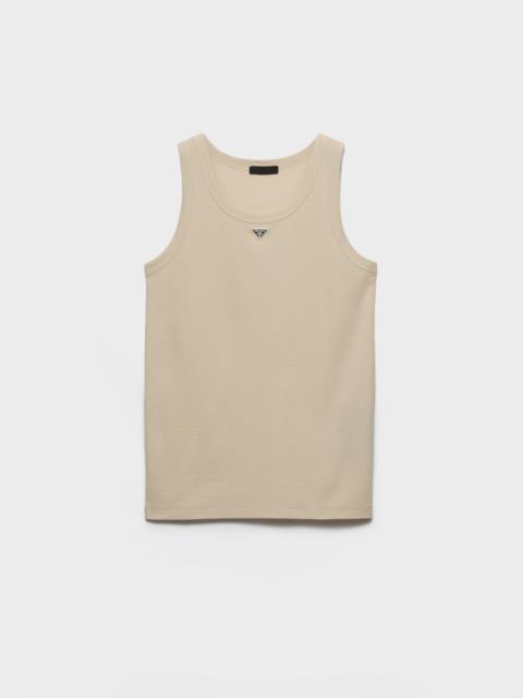Prada Cotton tank top