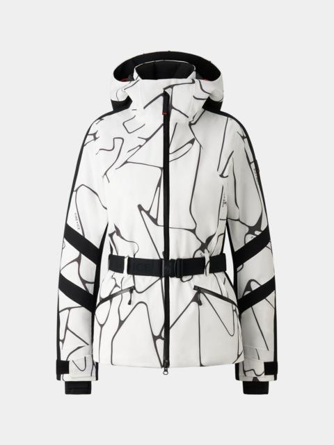 BOGNER Moia Ski jacket in White/Black