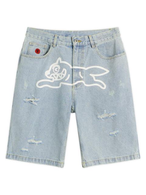 ICECREAM ICECREAM Running Dog Denim Shorts