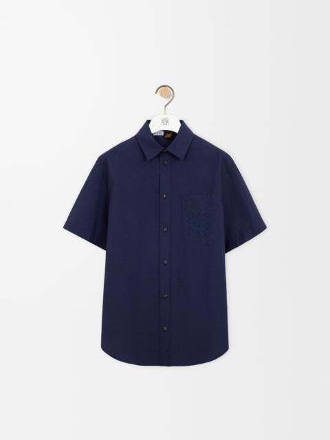 Loewe Short sleeve shirt in cotton blend