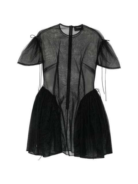 Simone Rocha puff-sleeve mini dress