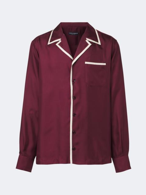 Dolce & Gabbana Silk satin shirt