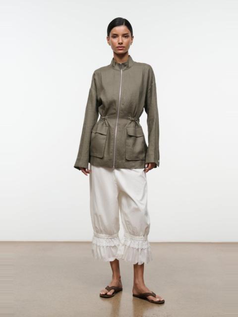 STAUD STAUD REED LINEN JACKET THYME